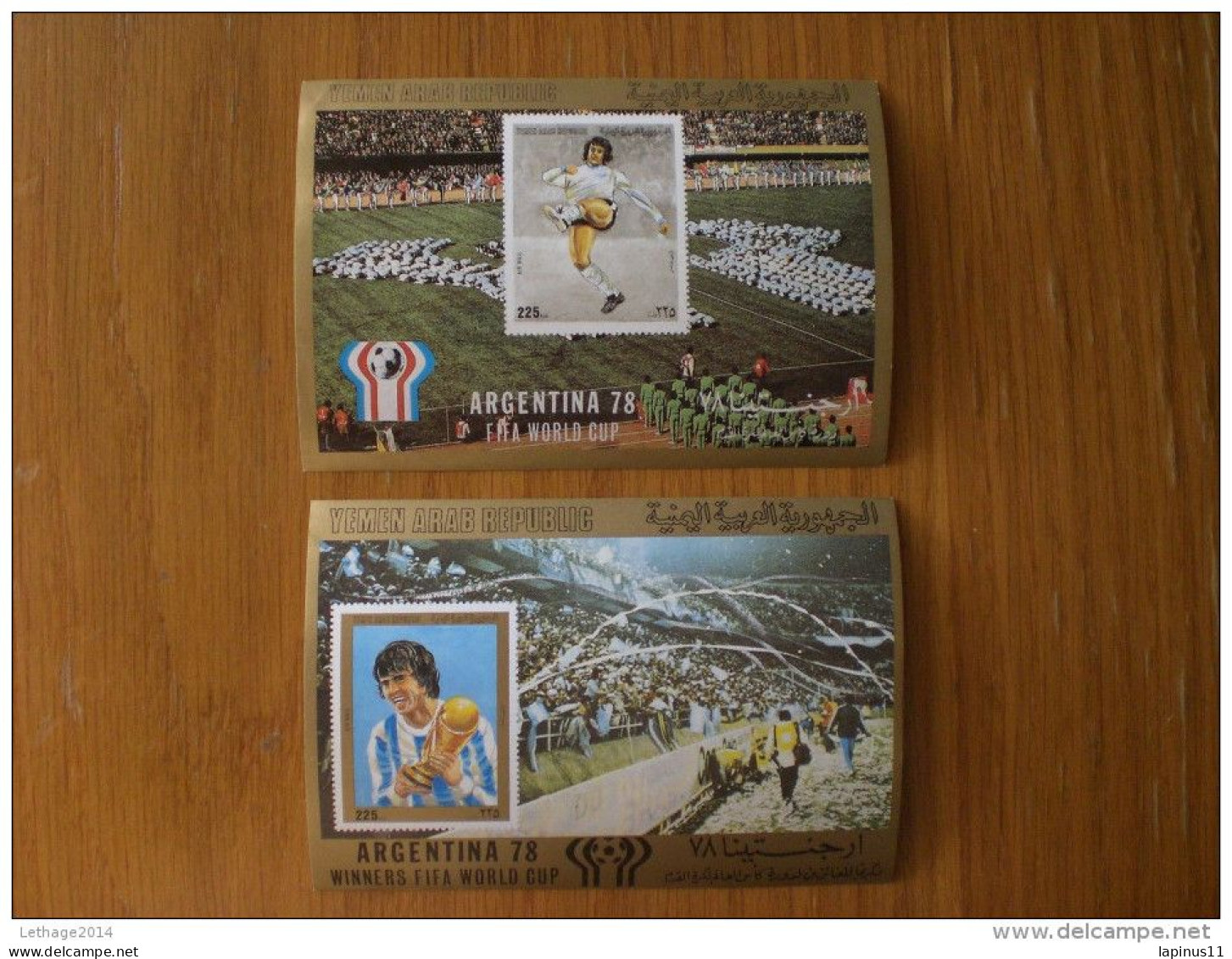 Yemen Rep."Argentina 78" Football World 12 Complete Mint Sets Never Hunting,complet,and 2 Block +9 PHOTO - Unused Stamps