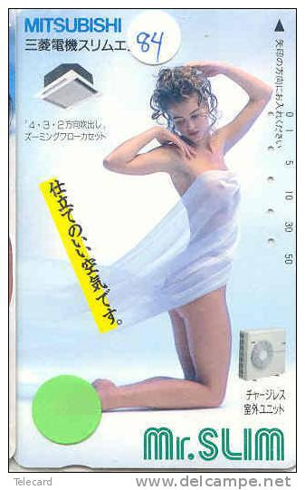 Télécarte Japan EROTIQUE (84) Sexy Lingerie Femme - EROTIC Japan Phonecard - EROTIK - EROTIEK - BATHCLOTHES - - Moda