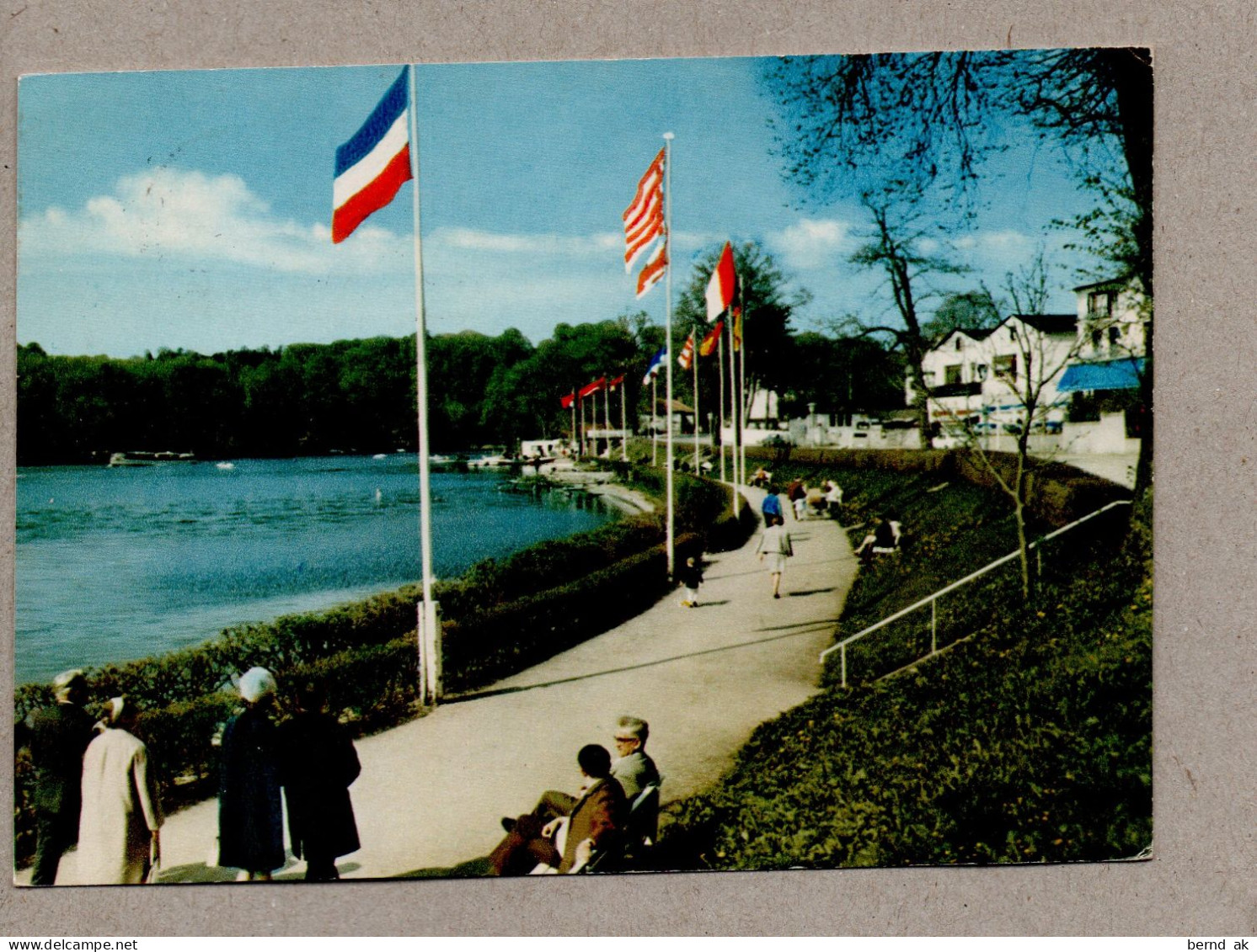 A2703} BRD  - AK: Malente-Gremsmühlen - Diekseepromenade - Malente-Gremsmuehlen