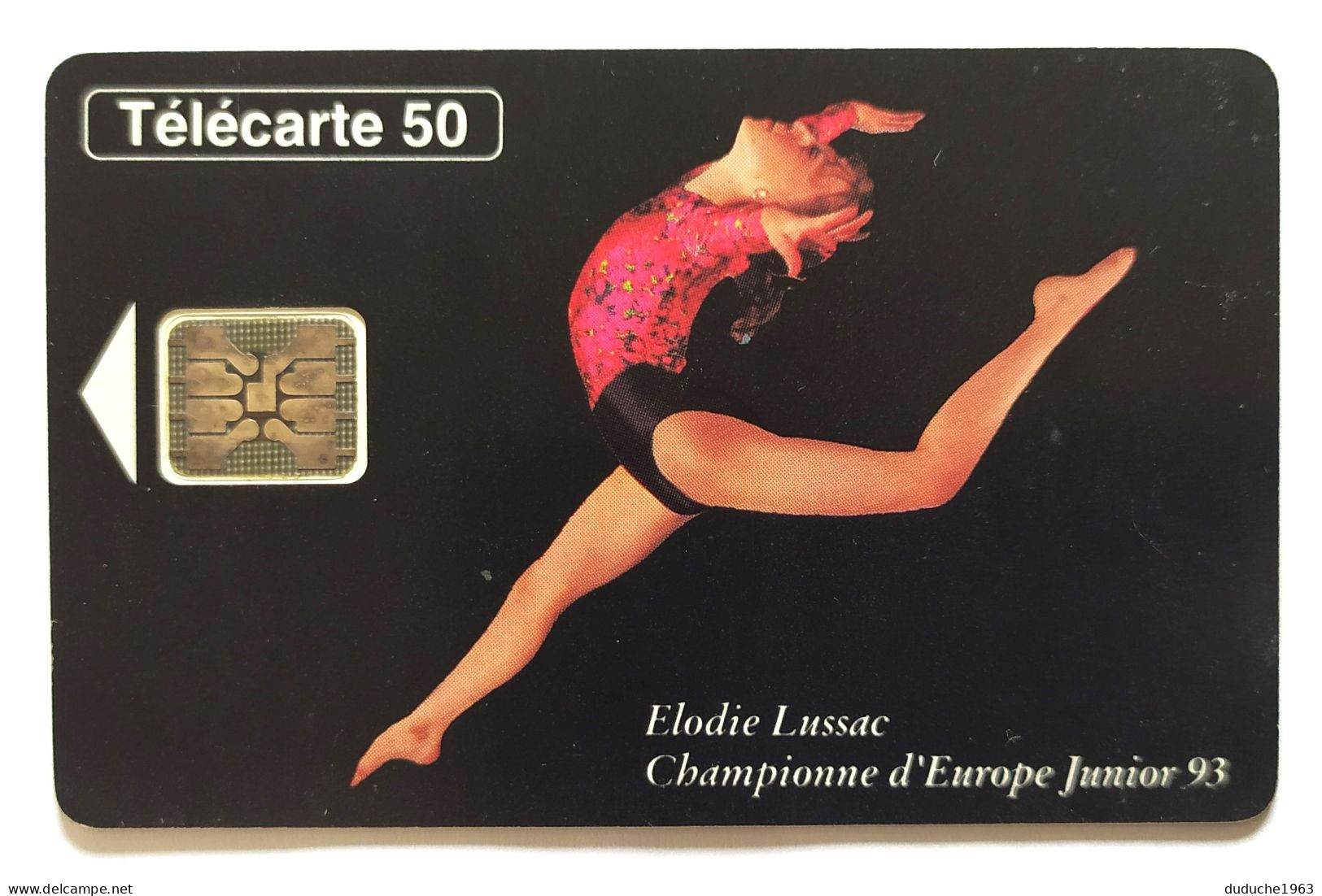 Télécarte France - Gymnastique: Elodie Lussac 1993 - Unclassified