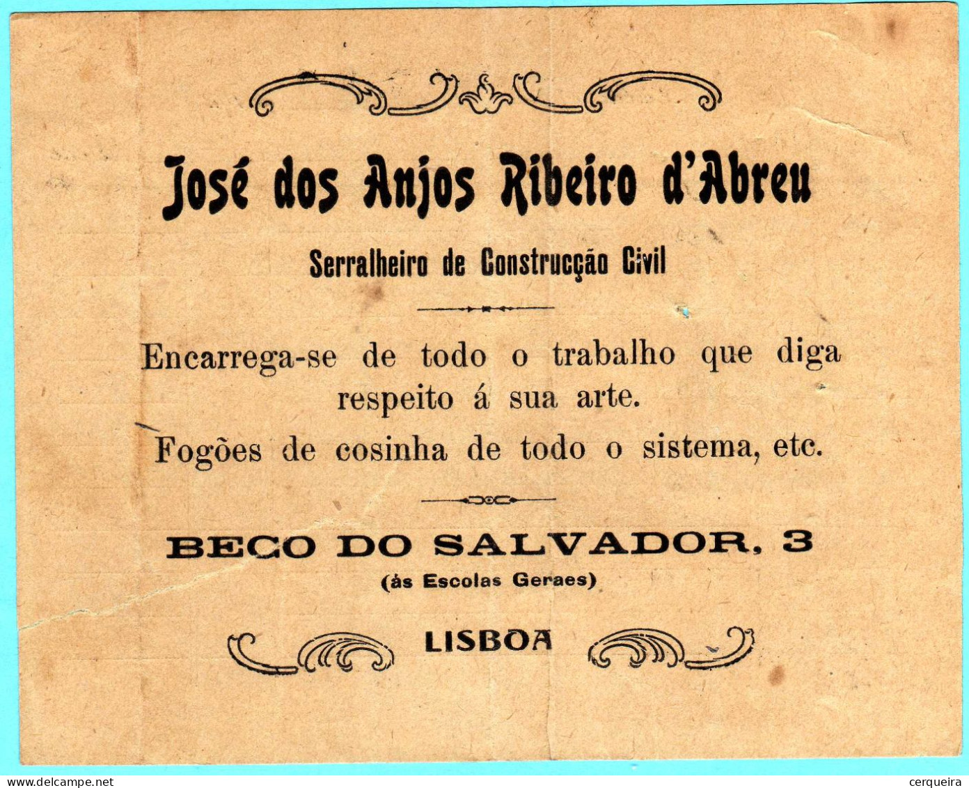 JSÉ DOS ANJOS  RIBEIRO D  ABREU - Lettres & Documents