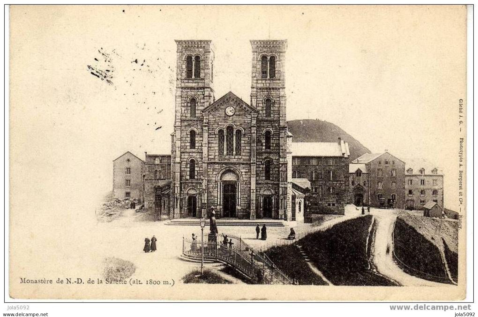 38 - Monastère De Notre-Dame De LA SALETTE - La Salette