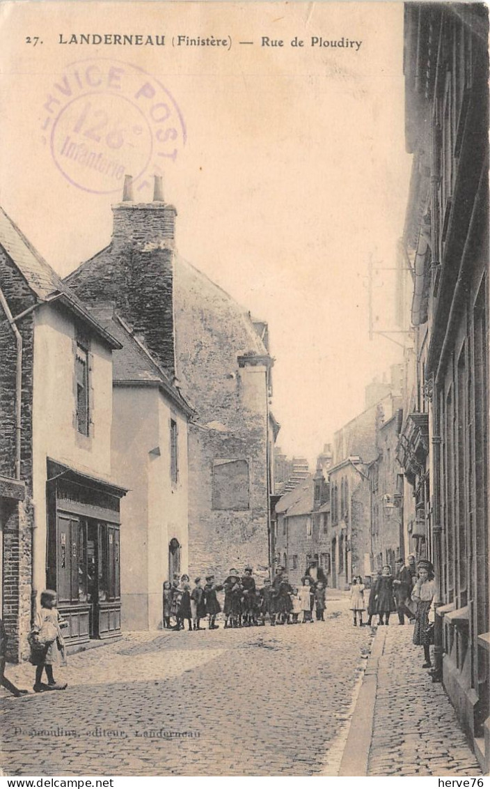 LANDERNEAU - Rue De Ploudiry - Landerneau