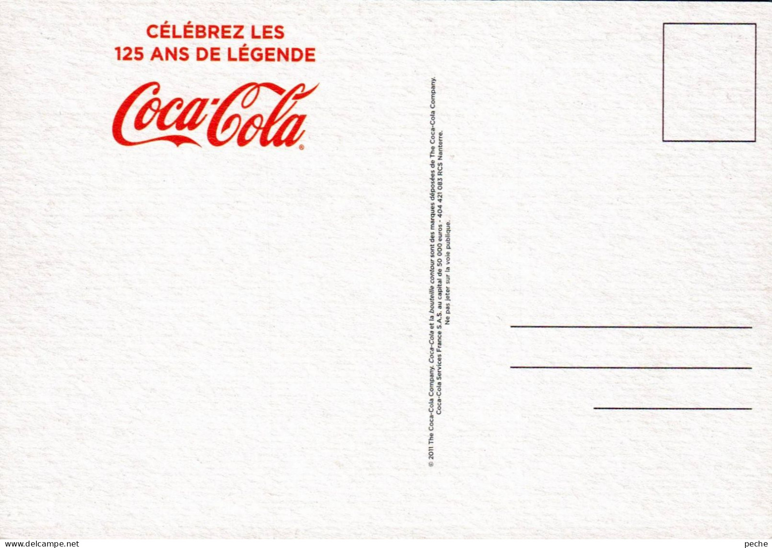 N°1302 Z -cpsm Oui Coca Cola - Publicidad