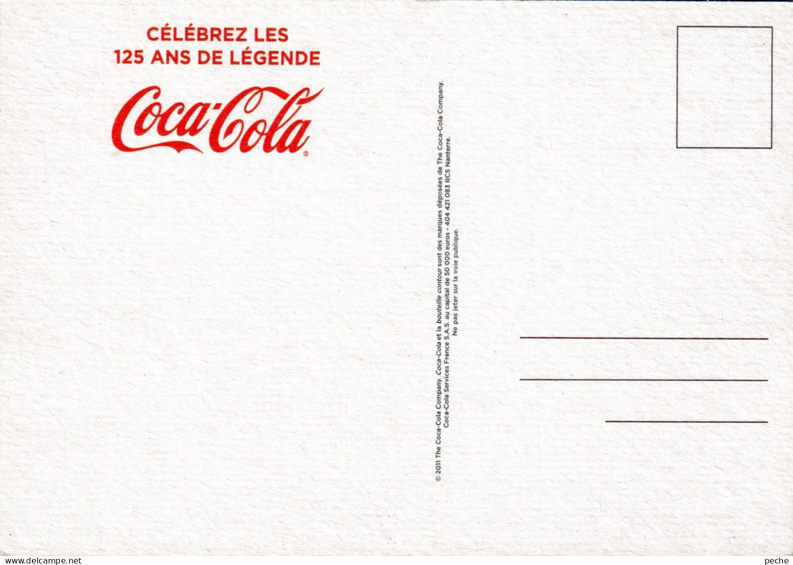 N°1303 Z -cpsm En Toutes Saisons Coca Cola - Publicidad