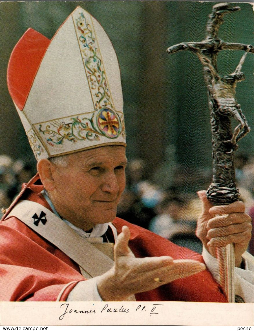 N°1304 Z -cpsm Jean Paul II - Popes