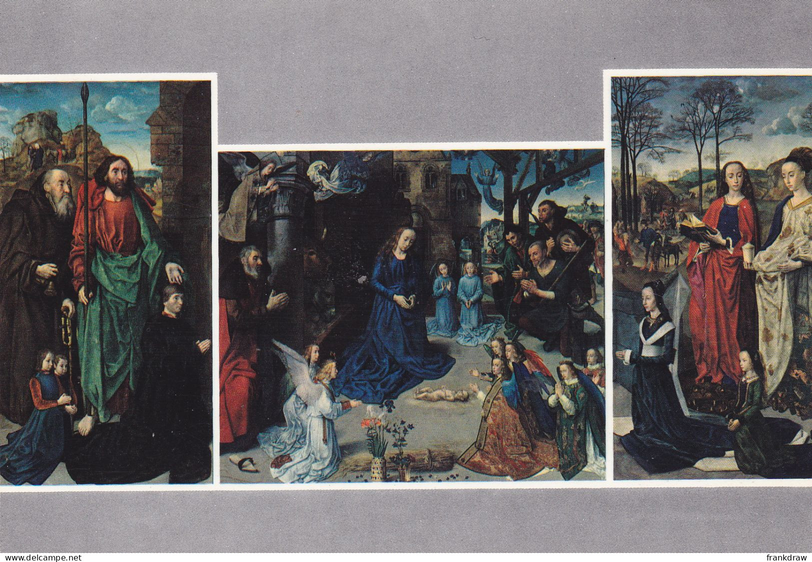 Postcard - Art - Van Der Goes - Firenze - Trittico, Portinari, Adorazone - Card No. 30804 - VG - Non Classés