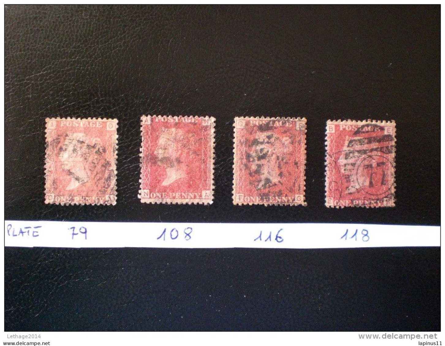 England Inghilterra: Great Britain: Queen Victoria HIGH VALOUR CATALOG - Used Stamps