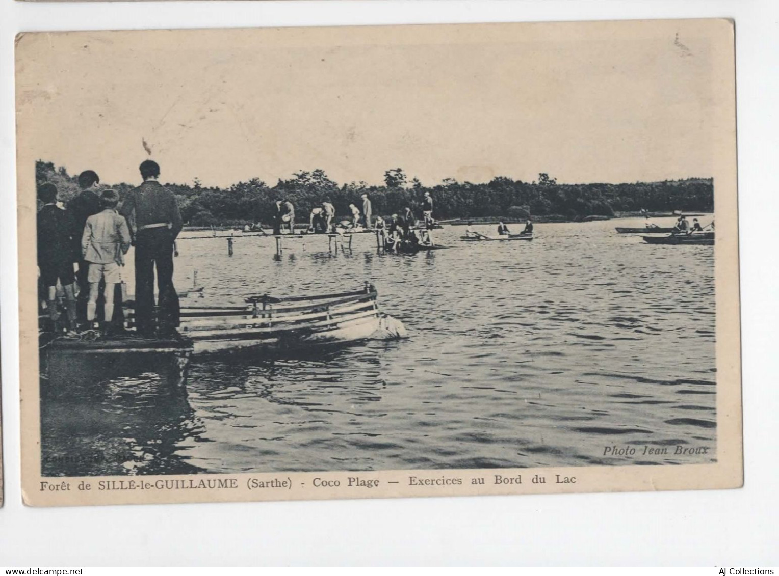 AJC - Foret De Sillé Le Guillaume - Coco Plage - Exercices Au Bord Du Lac - Sille Le Guillaume