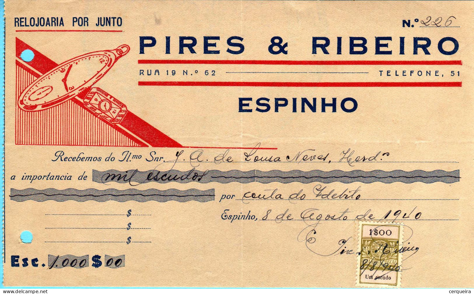 PIRES &RIBEIRO - Briefe U. Dokumente