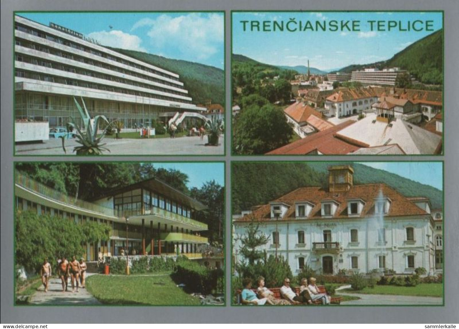 91360 - Slowakei - Trencianske Teplice - Mit 4 Bildern - Ca. 1980 - Slovakia