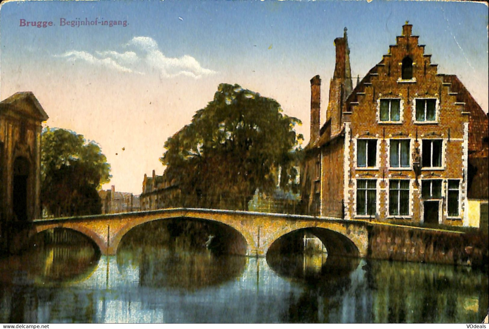 Belgique - Flandre Occidentale - Brugge - Bruges  - Begijnhof-ingang - Brugge