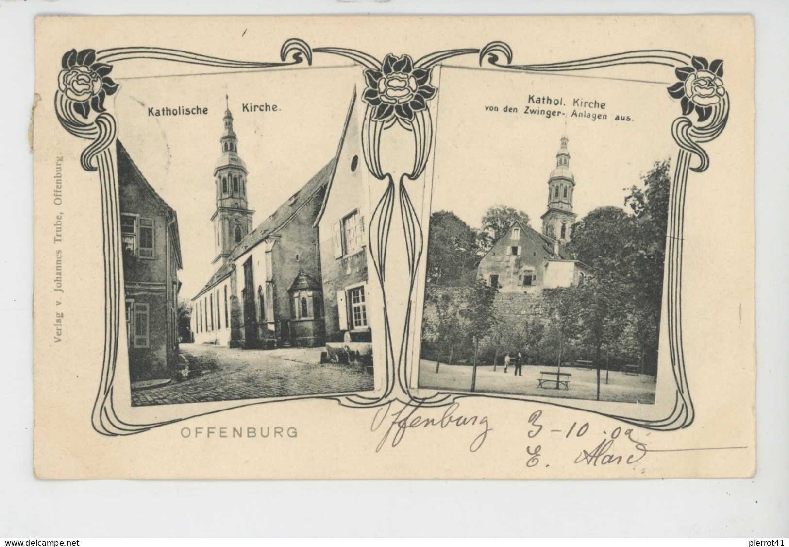 ALLEMAGNE - OFFENBURG - Katholische Kirche (1902) - Offenburg