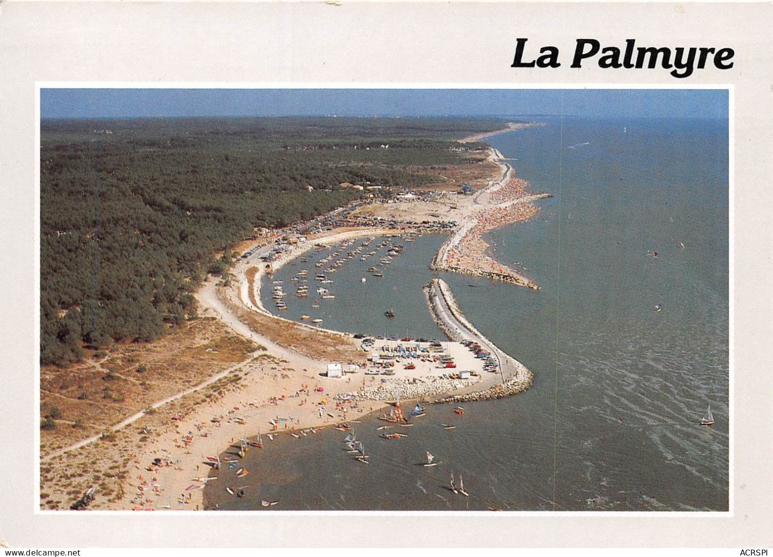 LES MATHES LA PALMYRE Le Port La Plage Et La Cote Sauvage 40(scan Recto-verso) MA711 - Les Mathes