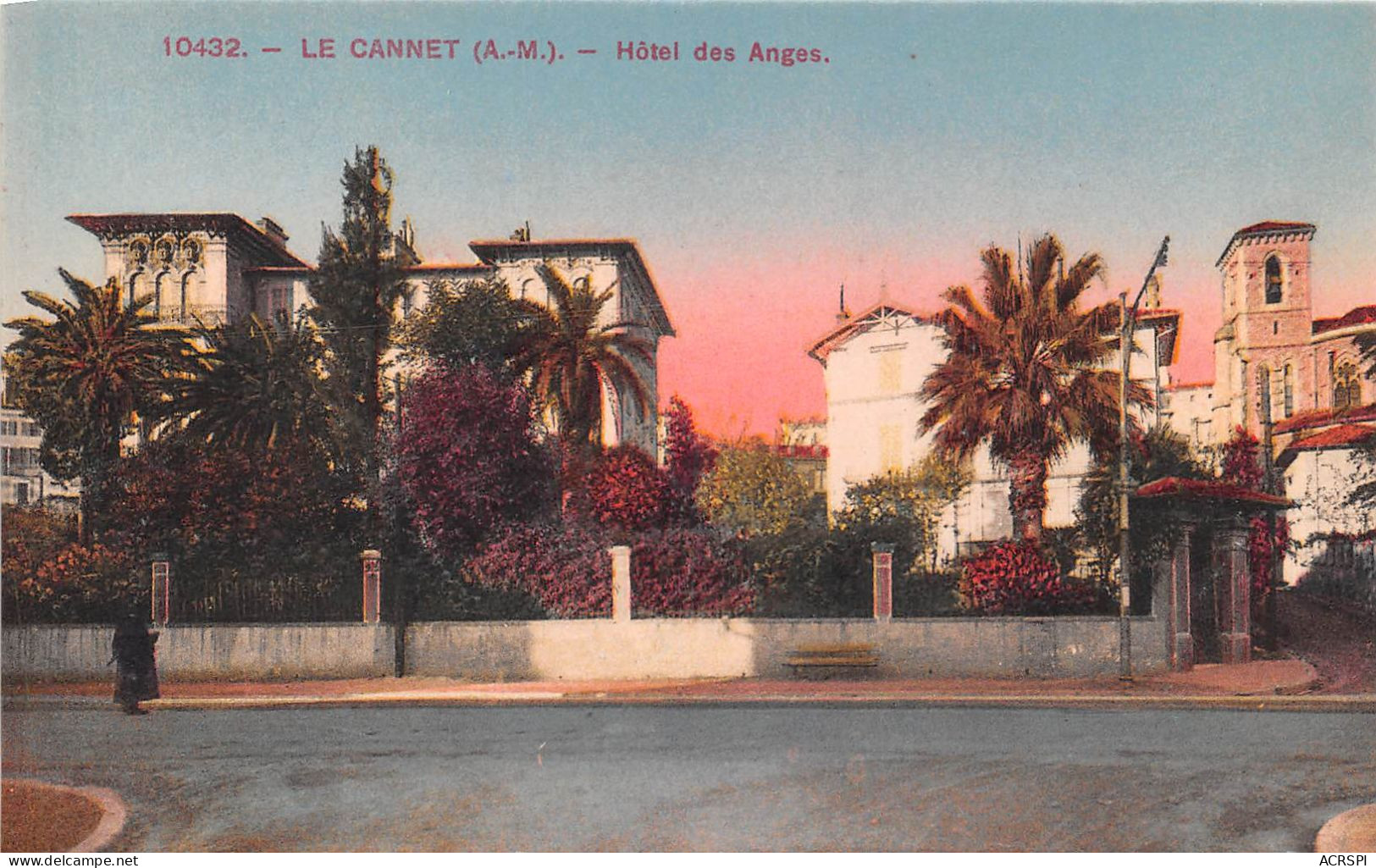 LE CANNET Hotel Des Anges 3(scan Recto-verso) MA710 - Le Cannet