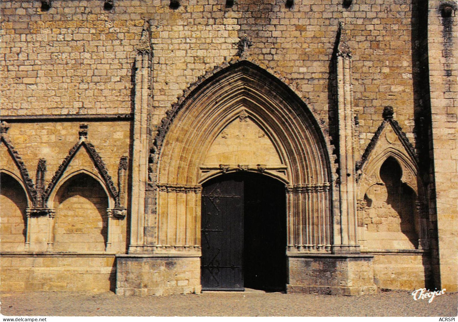 FLEURANCE Le Portail De L Eglise XIIIe S 20(scan Recto-verso) MA708 - Fleurance