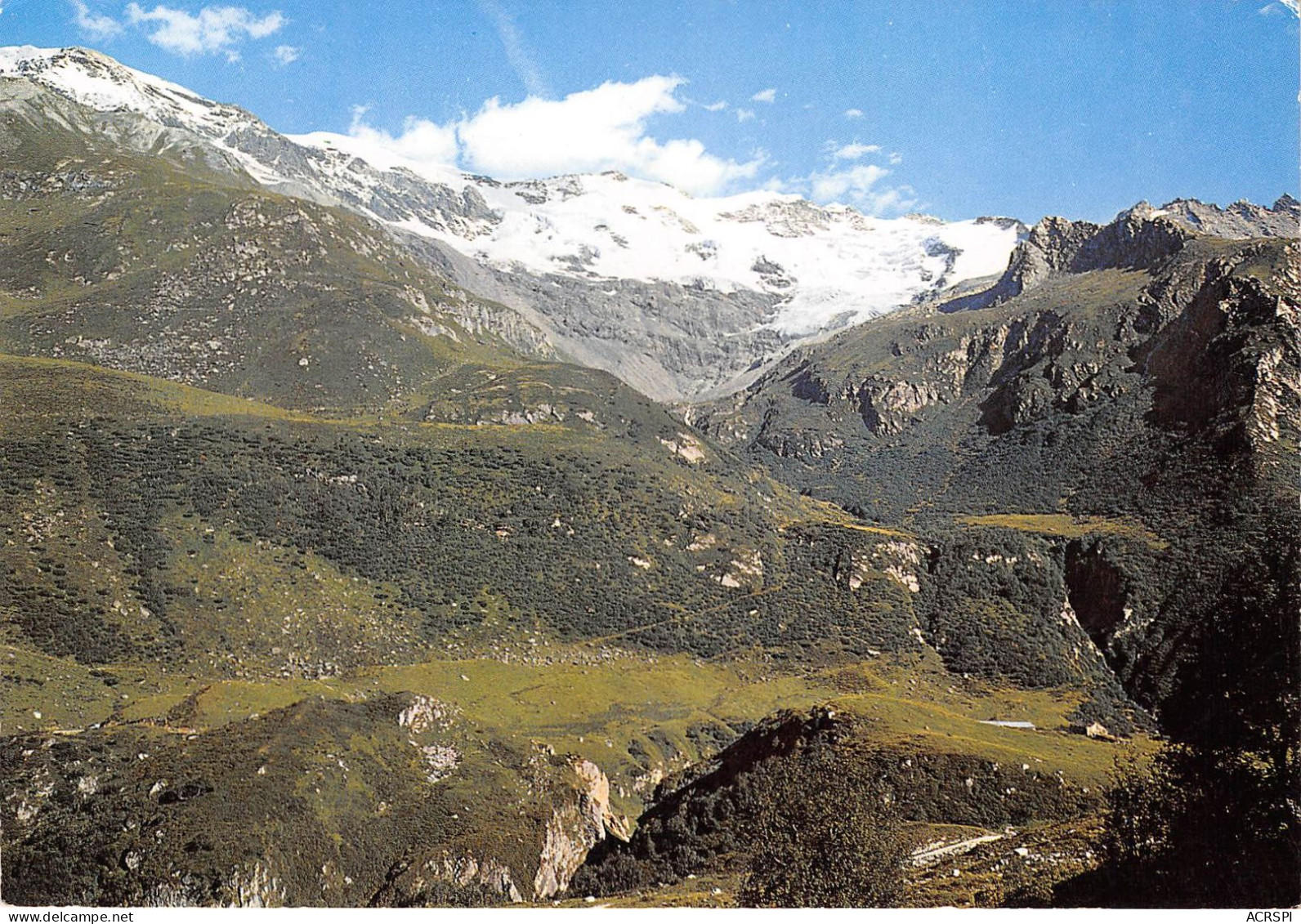 PRALOGNAN LA VANOISE Alt 1420m Le Glacier Du Genepy 3611m 31(scan Recto-verso) MA706 - Pralognan-la-Vanoise