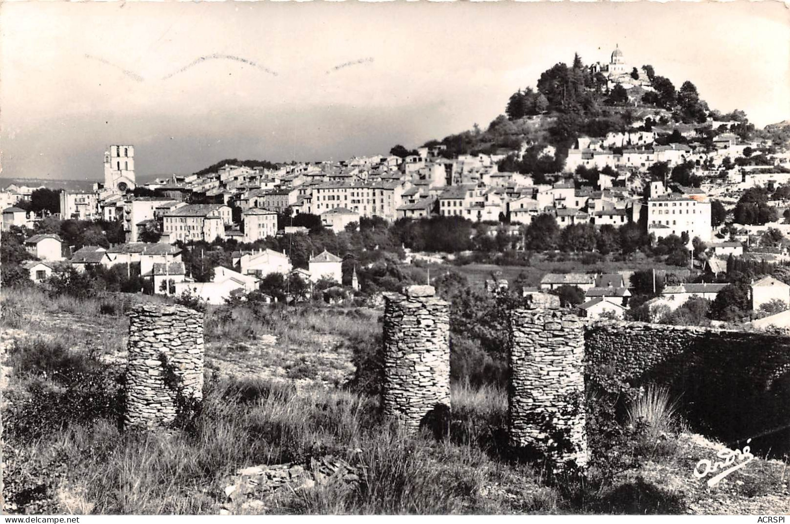 FORCALQUIER Vue Generale 6(scan Recto-verso) MA706 - Forcalquier