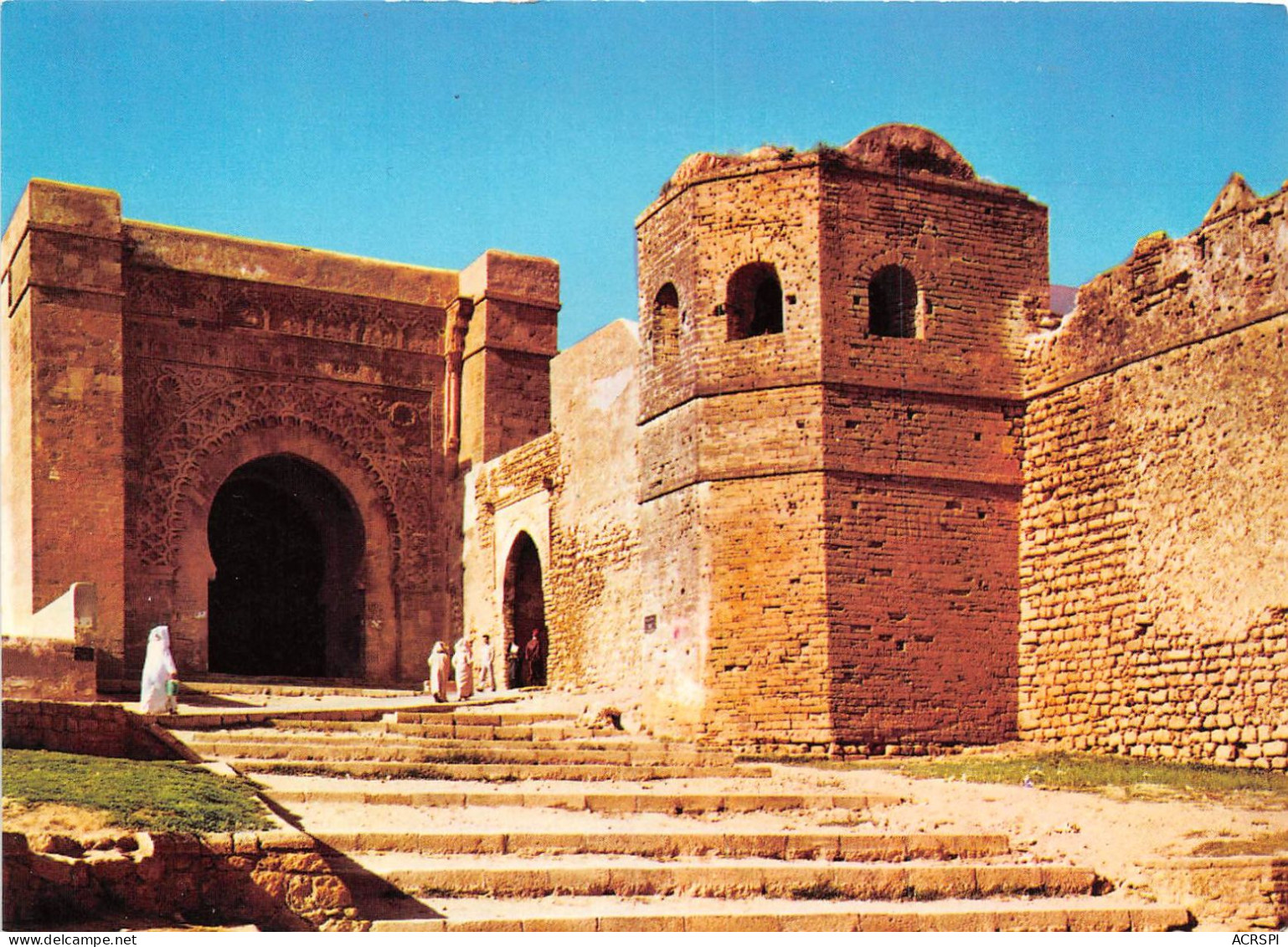 MAROC RABAT La Porte Des Oudaias 11(scan Recto-verso) MA704 - Rabat