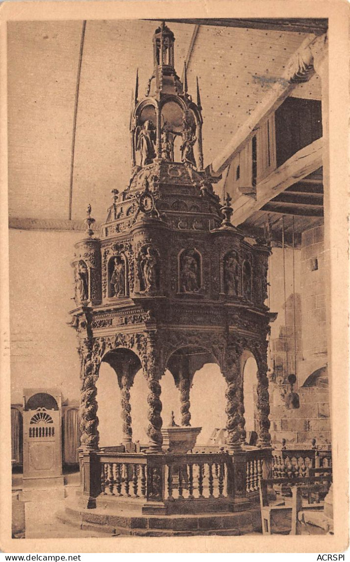 GUIMILLIAU Interieur De L Eglise Le Baptistere 34(scan Recto-verso) MA730 - Guimiliau