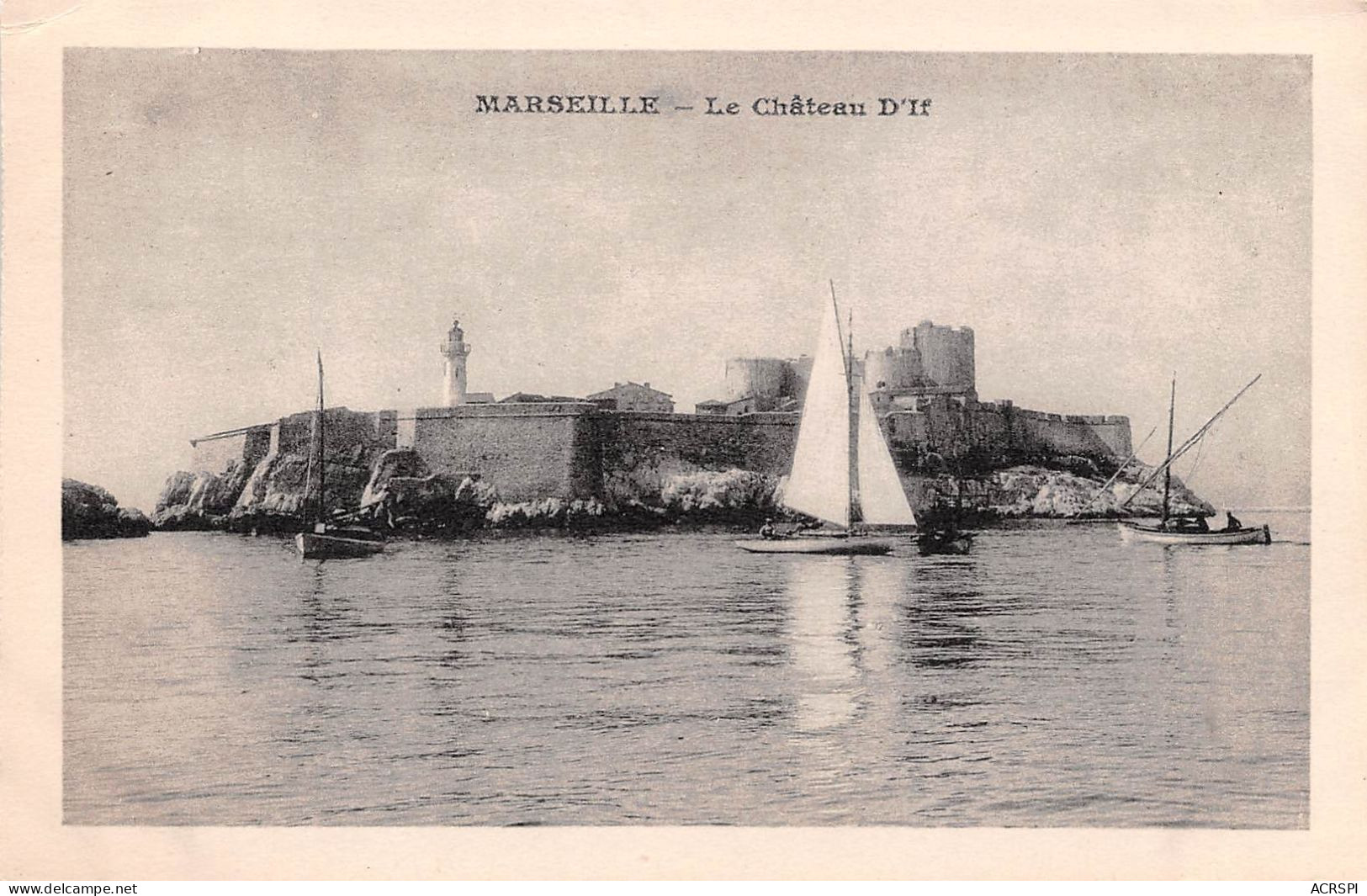 MARSEILLE Le Chateau D IF 2(scan Recto-verso) MA724 - Château D'If, Frioul, Islands...