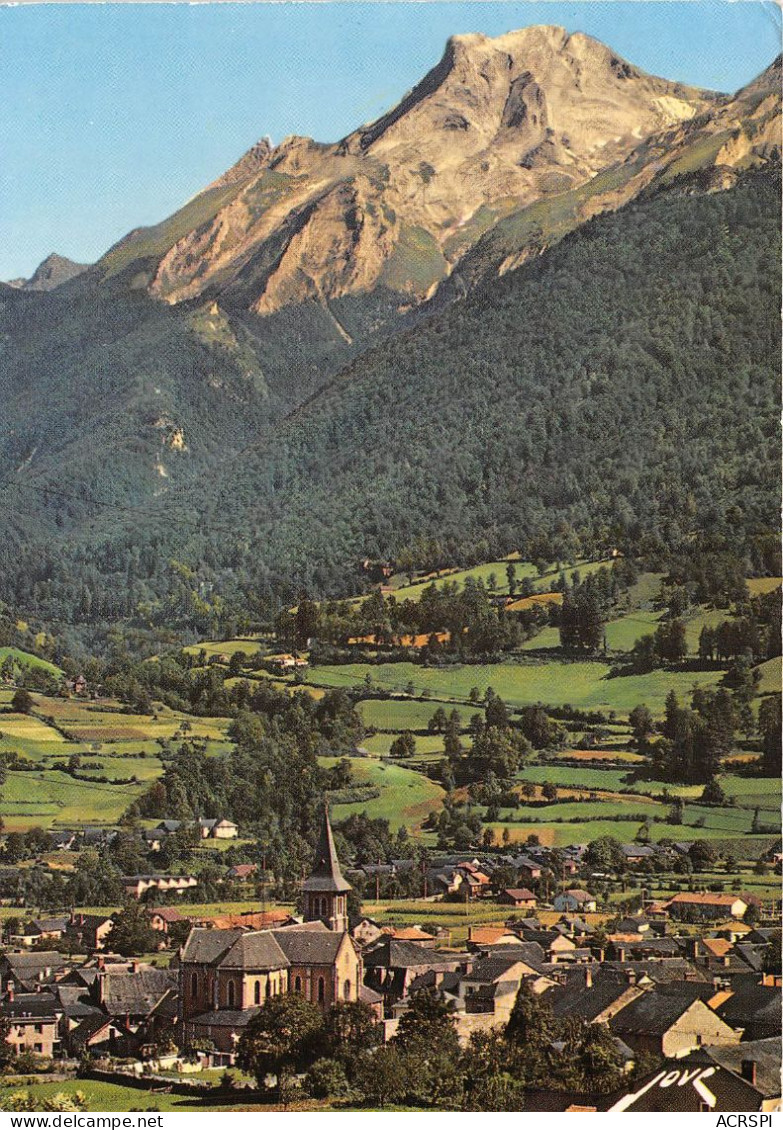 Vallee D Ossau LARUNS La Ville Et Le Pic Du Ger 2612m 13(scan Recto-verso) MA721 - Laruns