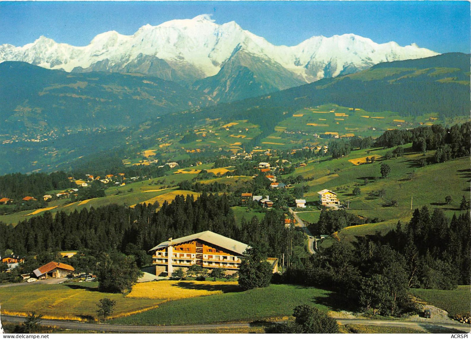 COMBLOUX Alt 1000m Balcon Du Mont Blanc Le Centre De Relaxation Et Massif Du Mont Blanc 40(scan Recto-verso) MA720 - Combloux