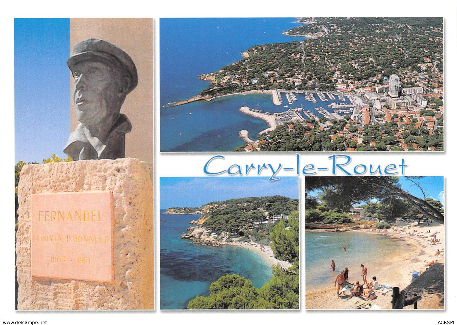 CARRY LE ROUET Sur Les Rives De La Cote Bleue 25(scan Recto-verso) MA739 - Carry-le-Rouet