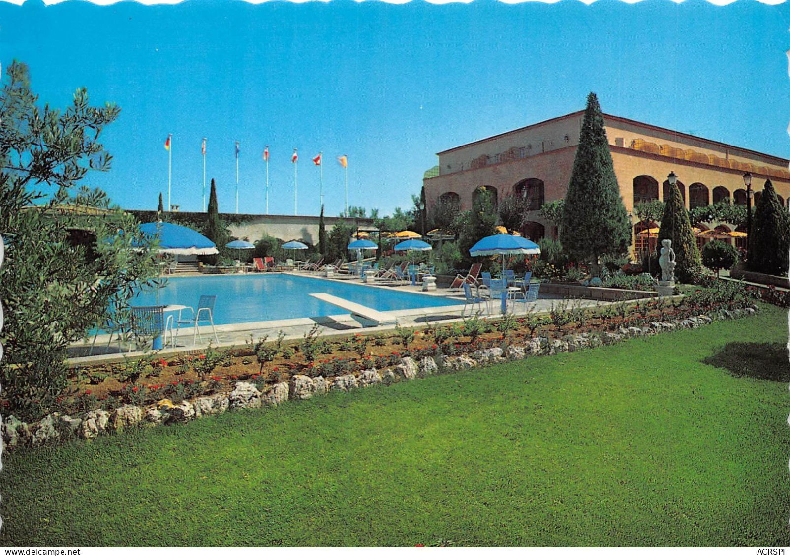 Hostellerie Du Vallon De VALRUGUES Hotel Pratelli ST REMY DE PROVENCE 5(scan Recto-verso) MA739 - Saint-Remy-de-Provence