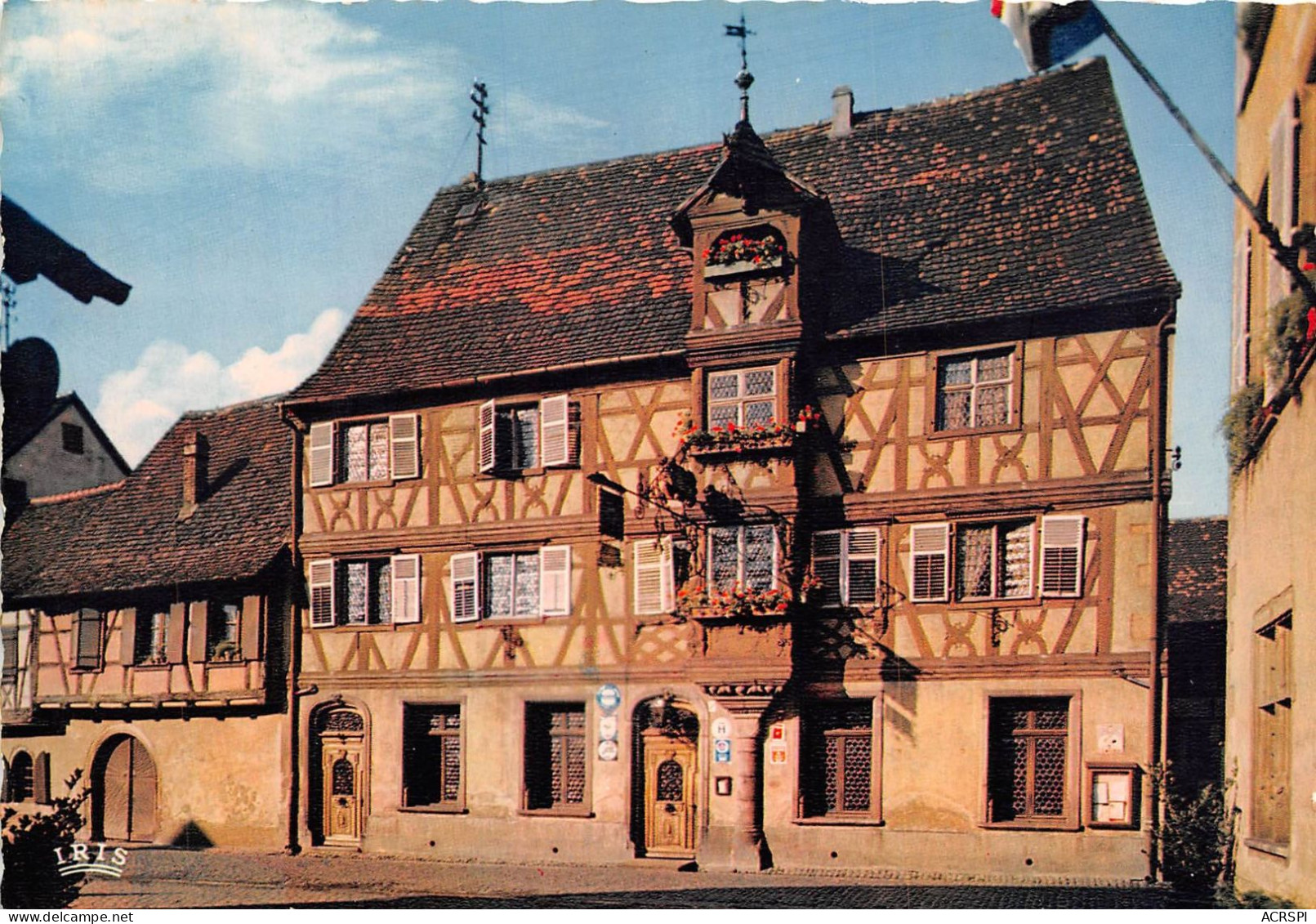 TURCKHEIM Hotel Des Deux Clefs 21(scan Recto-verso) MA737 - Turckheim