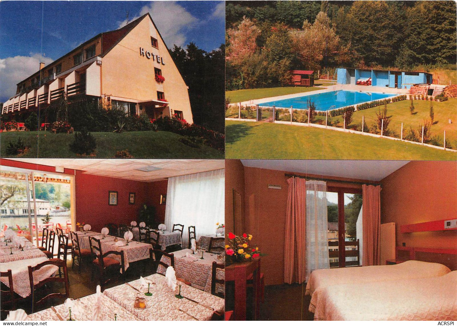 Hotel Restaurant Du Lac GUEBWILLER Vallee Du Florival Logis De France 26(scan Recto-verso) MA737 - Guebwiller