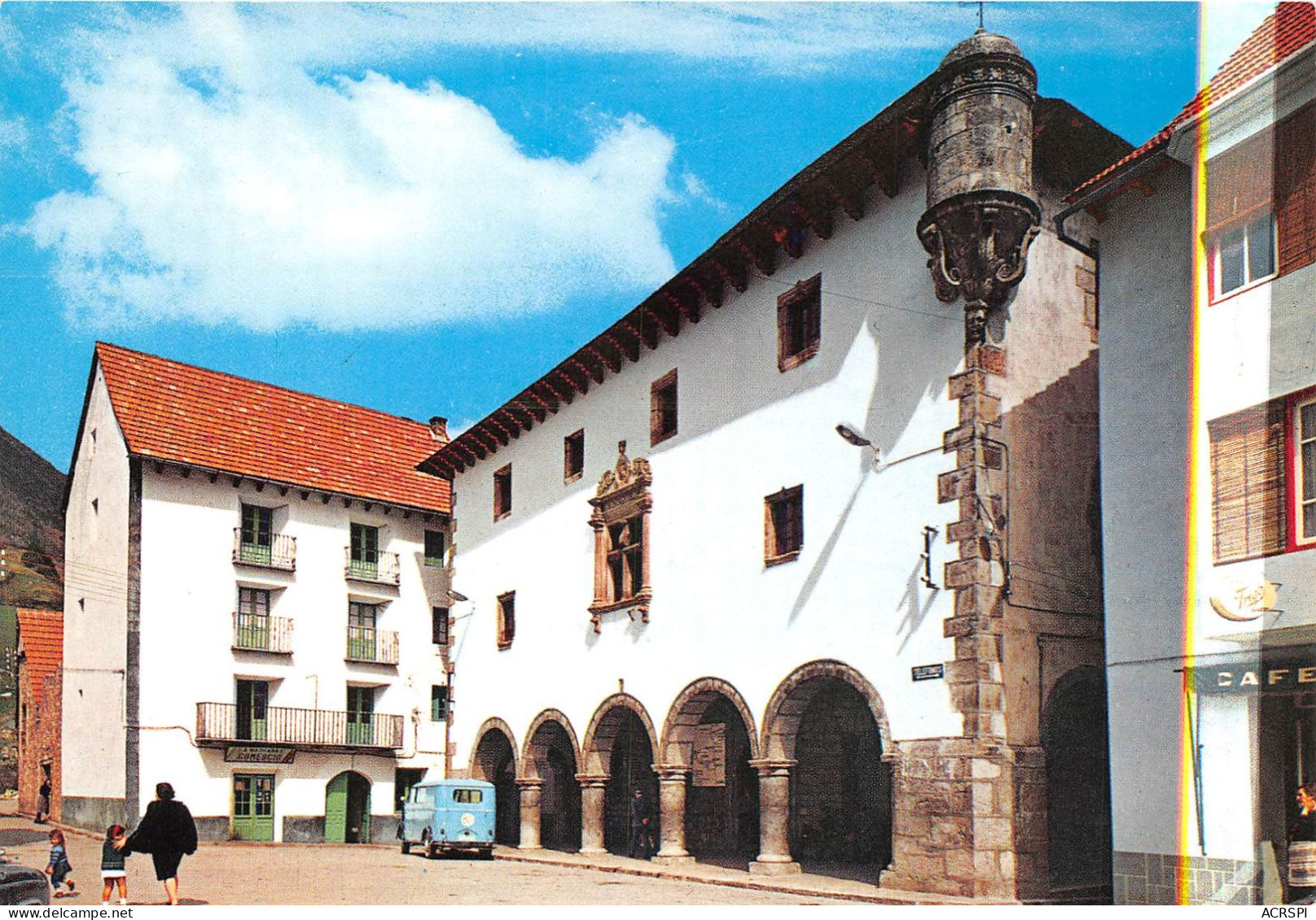 PIRINEO ARAGONES HUESCA  Place Et Hotel De Ville 8(scan Recto-verso) MA736 - Huesca