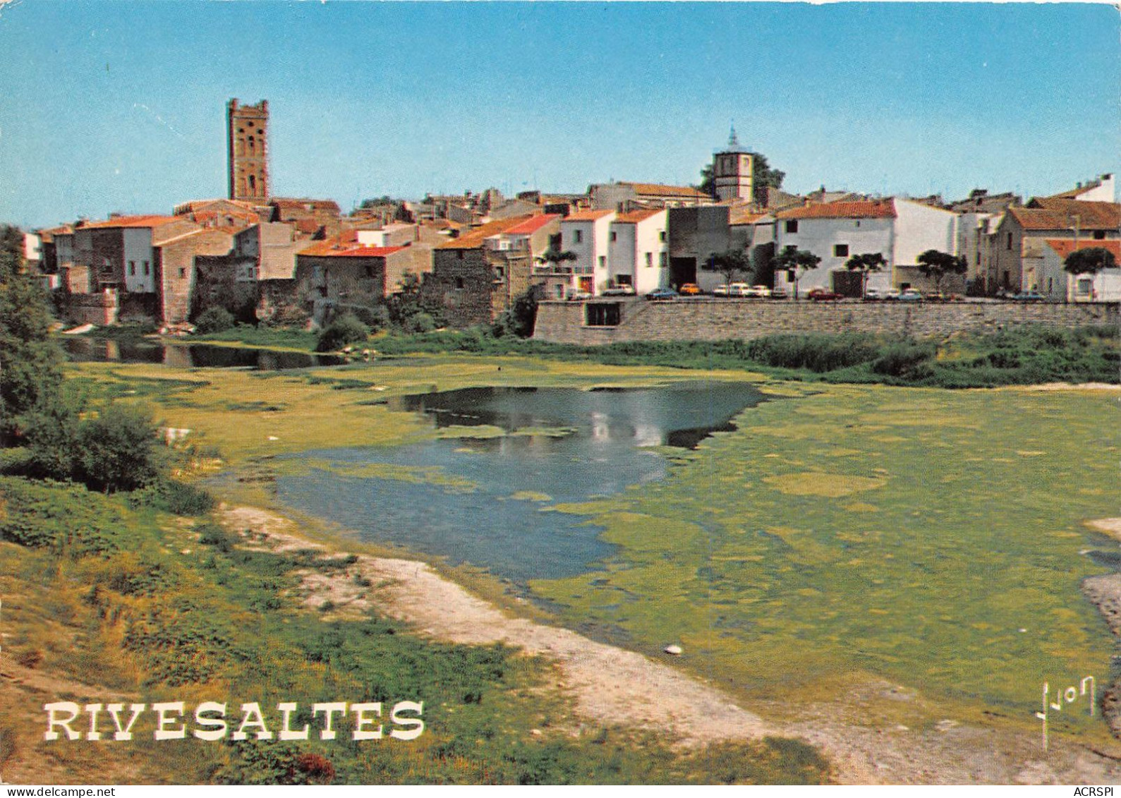 RIVESALTES Vieux Quartiers Le Long De L Agly 30(scan Recto-verso) MA734 - Rivesaltes