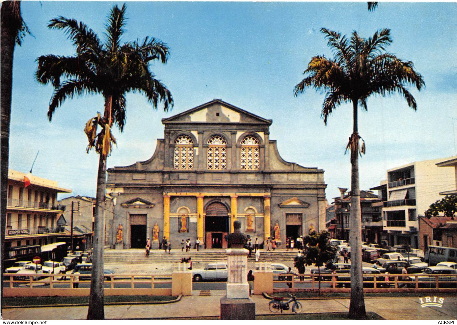 GUADELOUPE POINTE A PITRE La Cathedrale 5(scan Recto-verso) MA731 - Pointe A Pitre