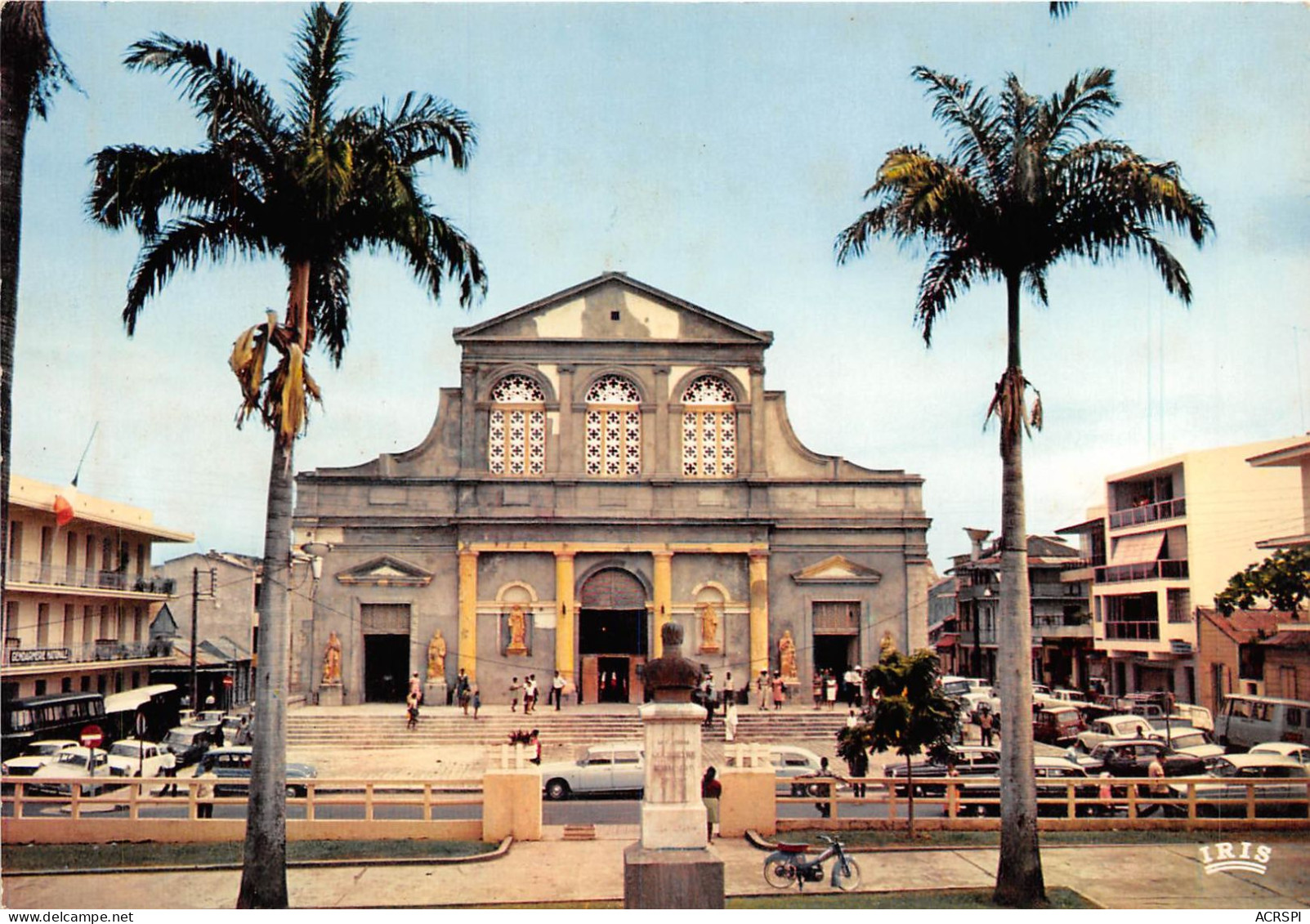 GUADELOUPE POINTE A PITRE La Cathedrale 6(scan Recto-verso) MA731 - Pointe A Pitre