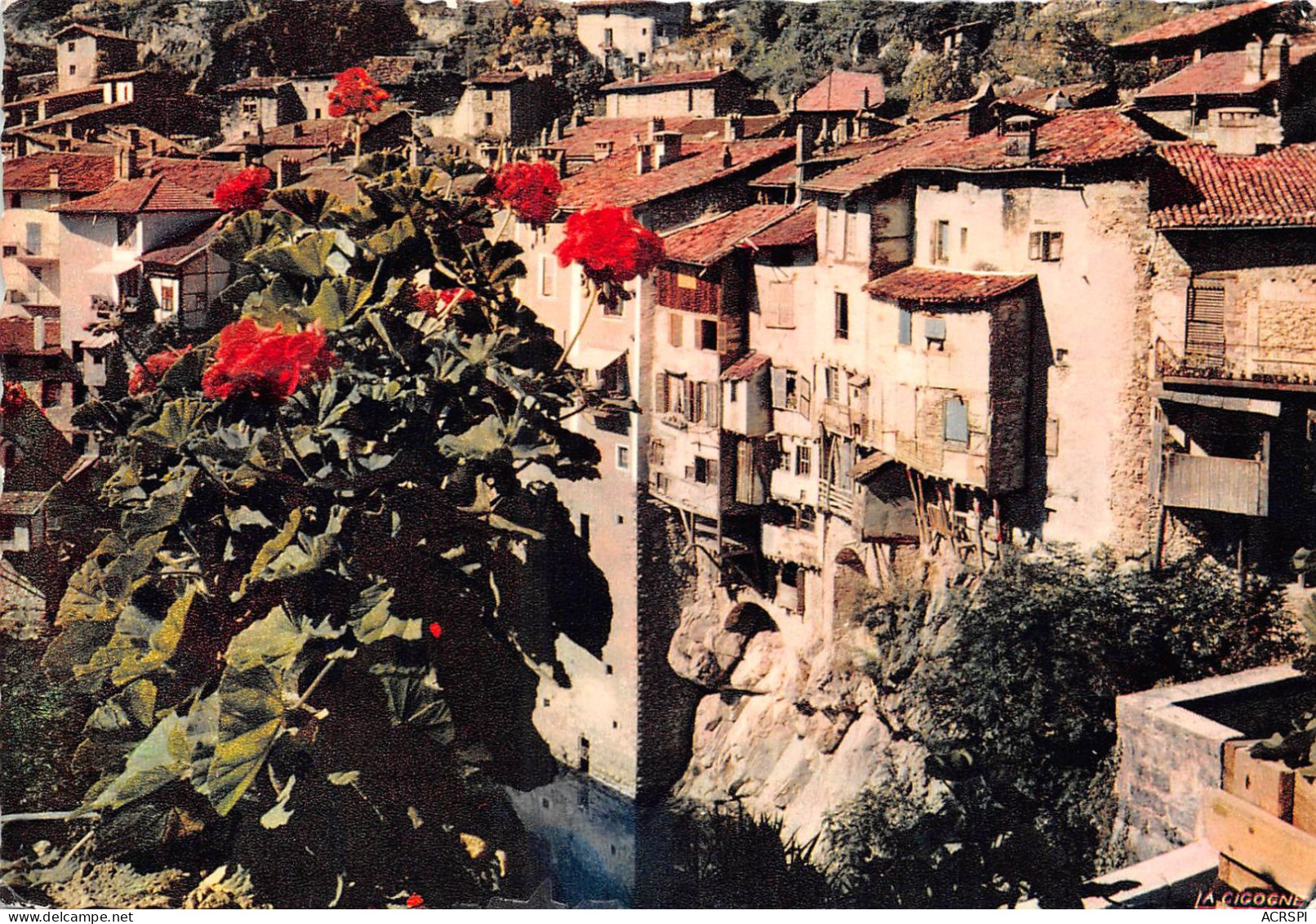 PONT EN ROYANS Vue Generale Du Vieux Village 11(scan Recto-verso) MA759 - Pont-en-Royans