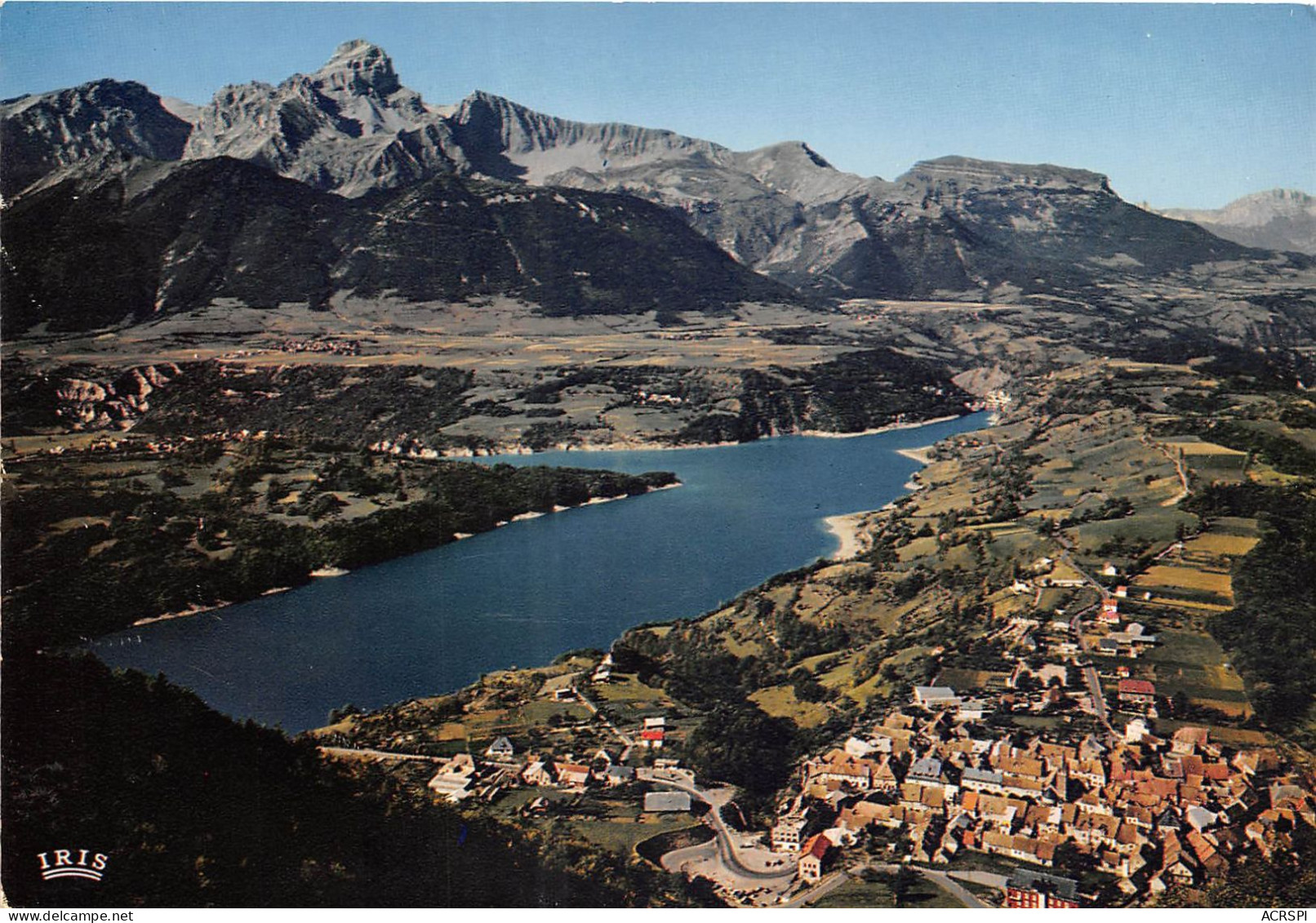 CORPS Vue Generale Lac Du Sautet Et L Obiou 2793m 16(scan Recto-verso) MA759 - Corps