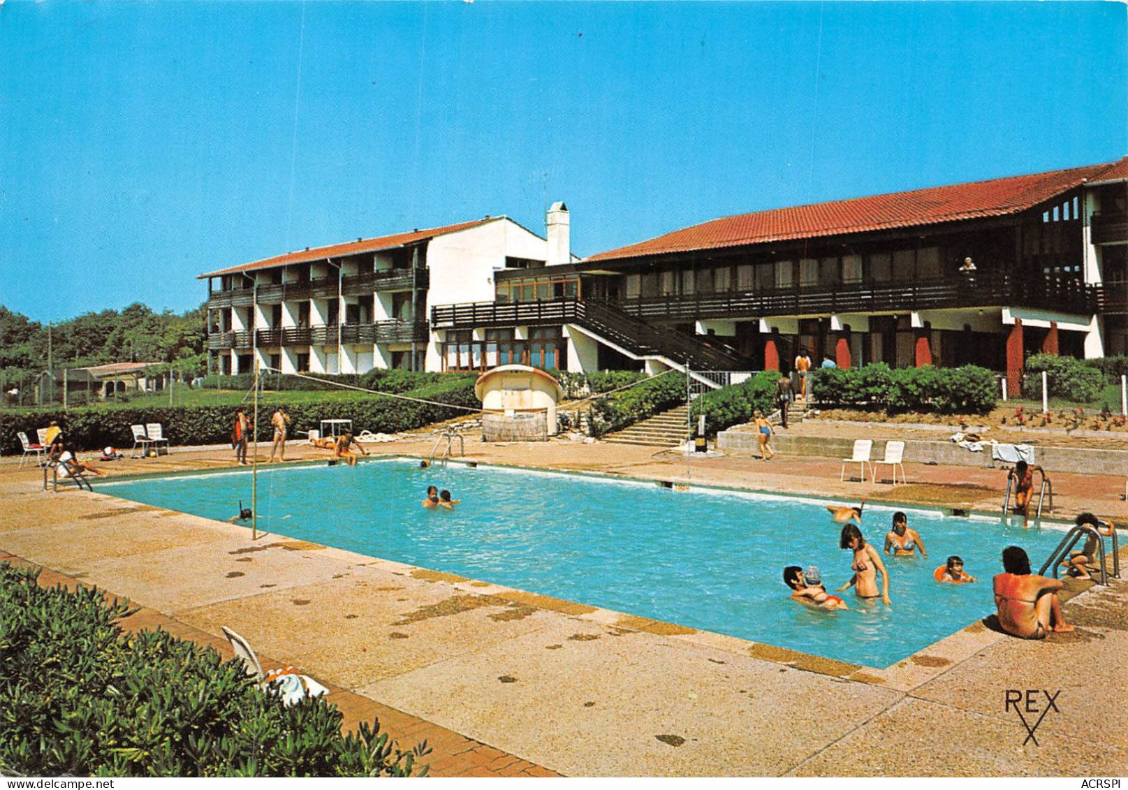 Village Vacances PTT CHambre D Amour ANGLET 40(scan Recto-verso) MA758 - Anglet