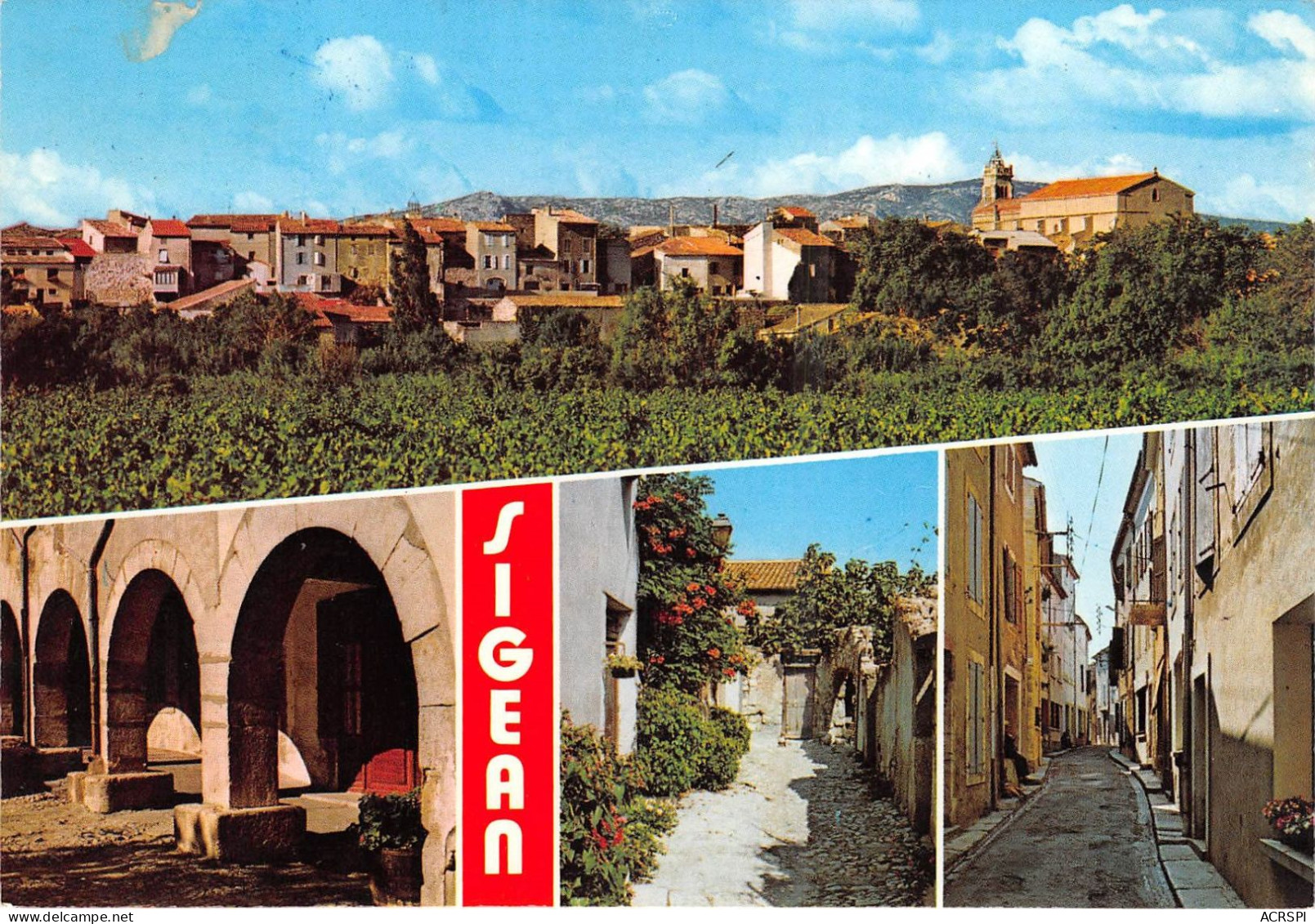 SIGEAN Petite Ville Au Pied Des Corbieres Et A Proximite De La Cote Et D Un Grand Etang 4(scan Recto-verso) MA754 - Sigean