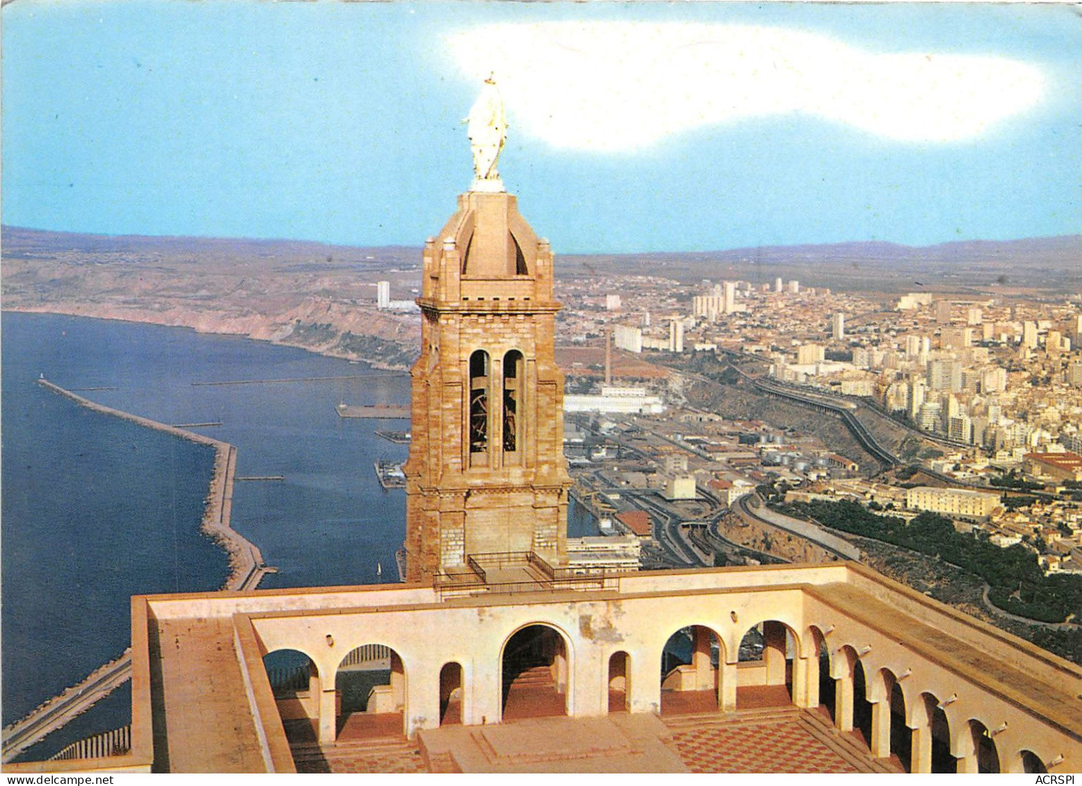 ALGERIE ORAN La Ville Et Le Port Vus De Santa Cruz 30(scan Recto-verso) MA751 - Oran