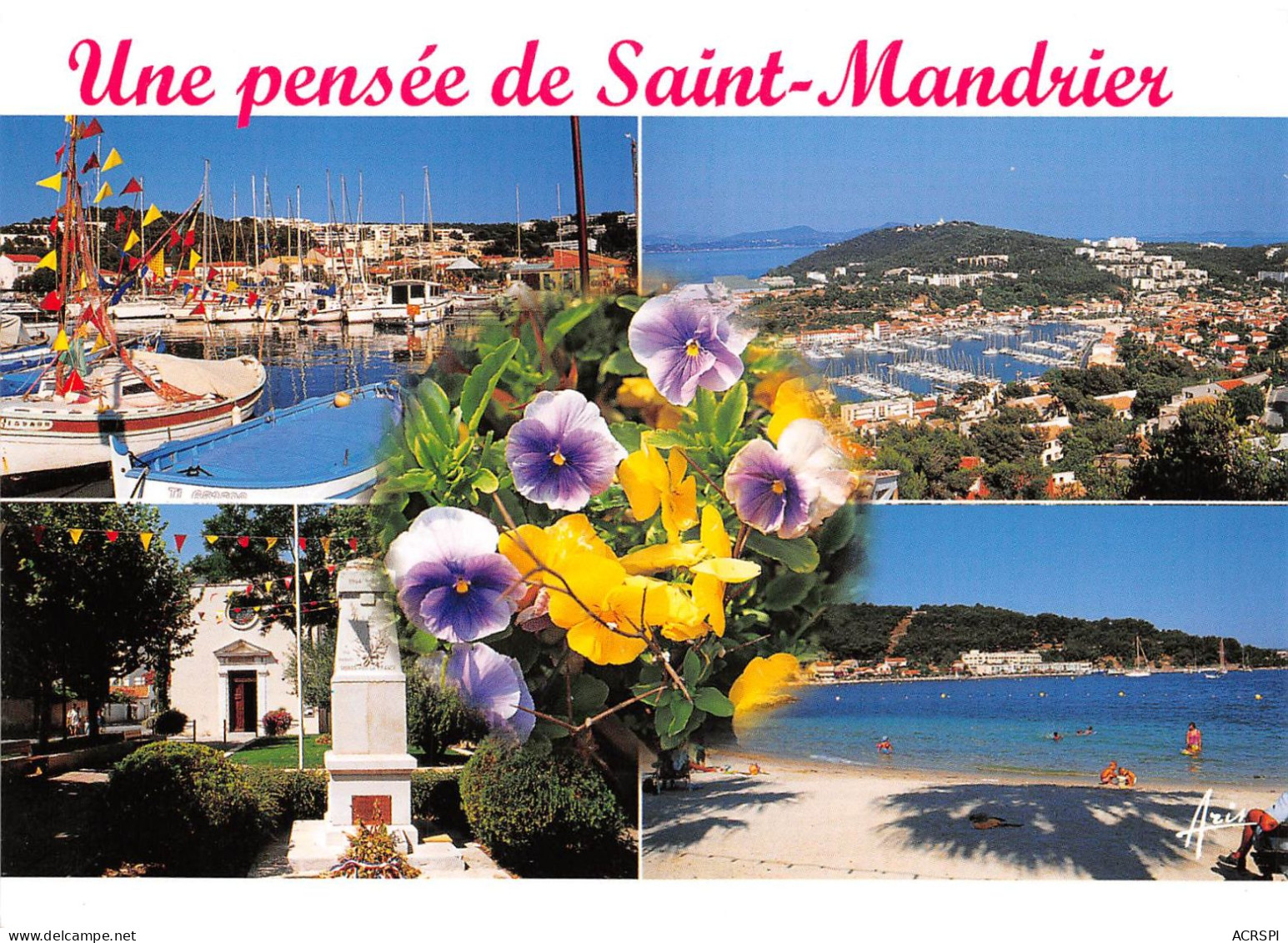 Souvenir De SAINT MANDRIER 24(scan Recto-verso) MA749 - Saint-Mandrier-sur-Mer