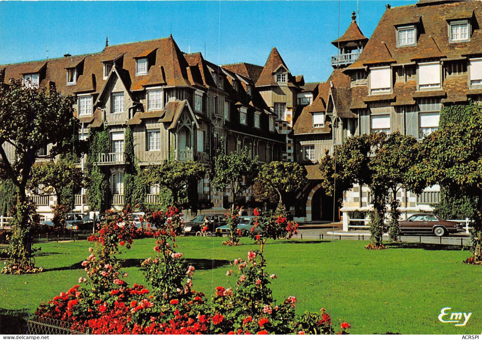 DEAUVILLE L Hotel Normandy La Facade Sur Les Jardins De La Place Francois Andre 11(scan Recto-verso) MA776 - Deauville