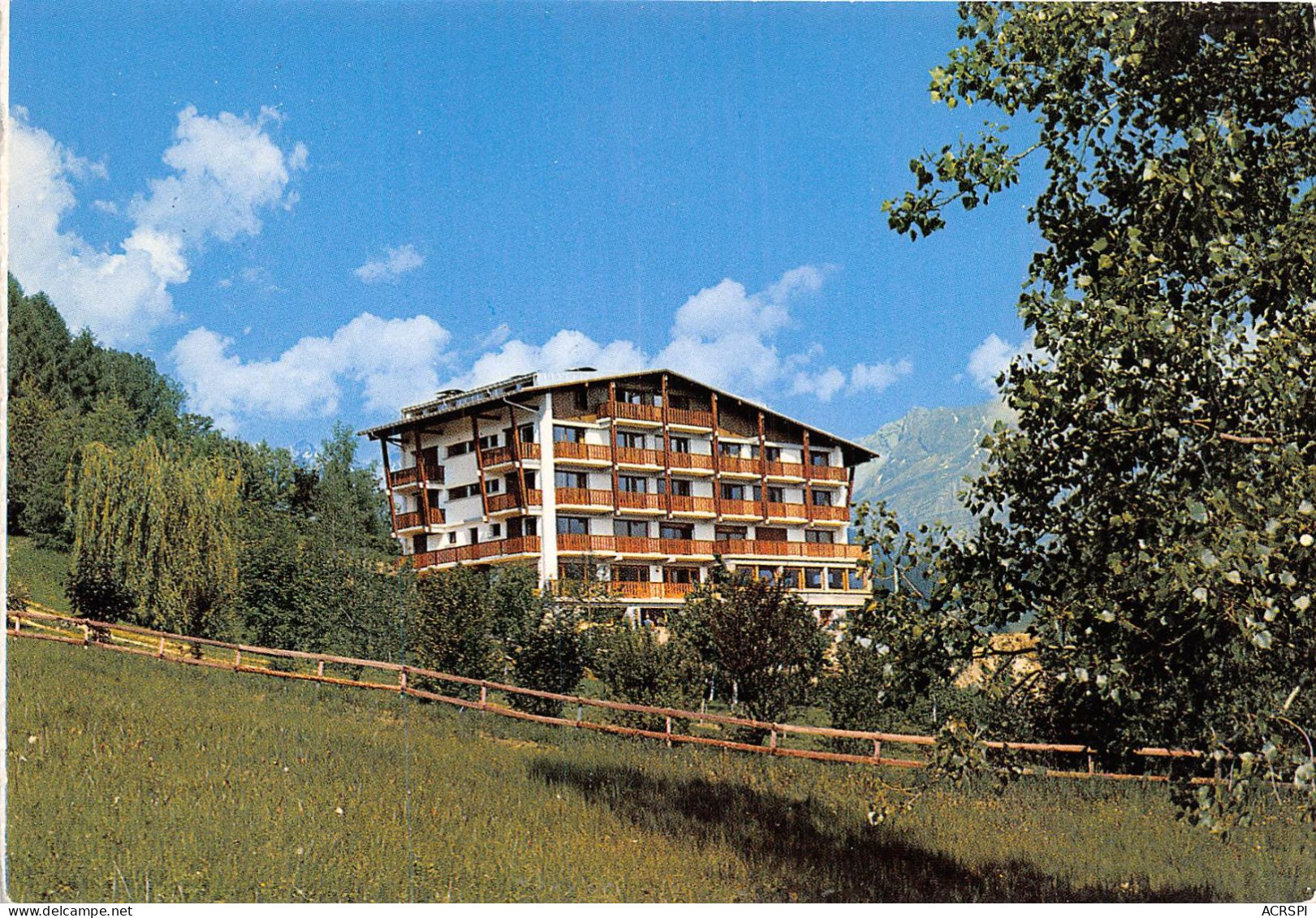 Aux Ducs De Savoie Hotel Restaurant Chambres Salle A Manger COMBLOUX Altitude 1050 Metres 16(scan Recto-verso) MA771 - Combloux