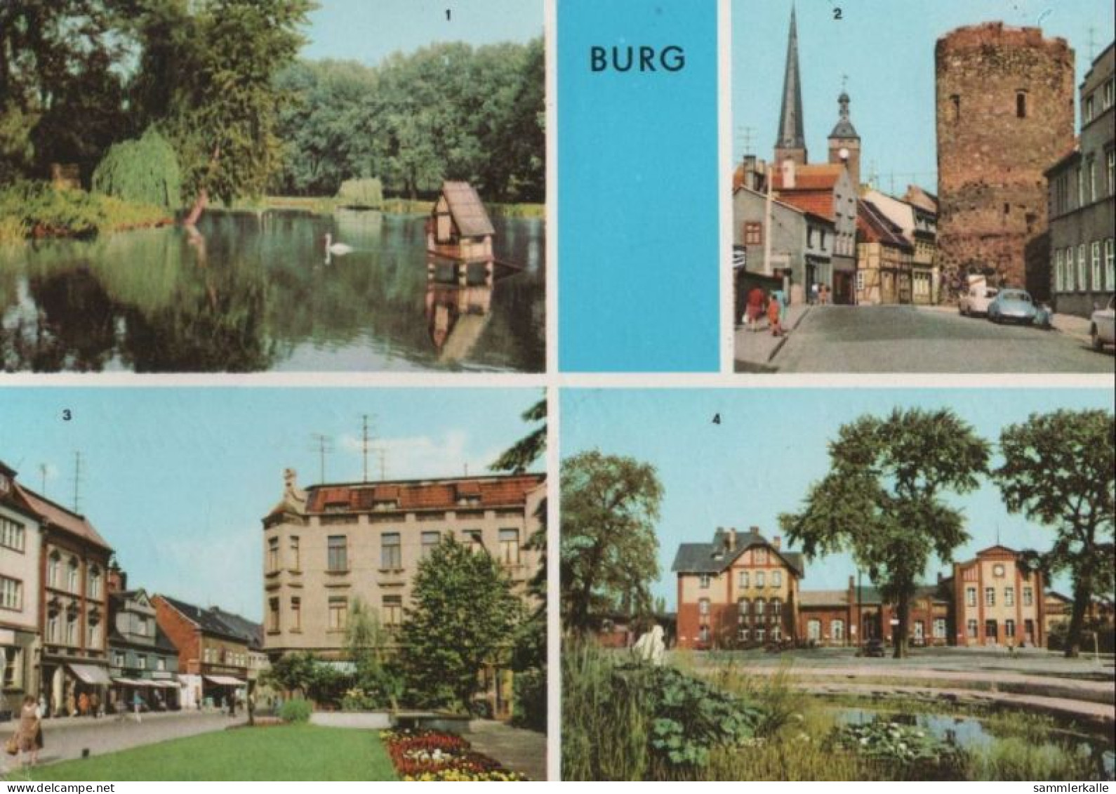 88503 - Burg Bei Magdeburg - U.a. Im Flickschupark - Ca. 1975 - Burg