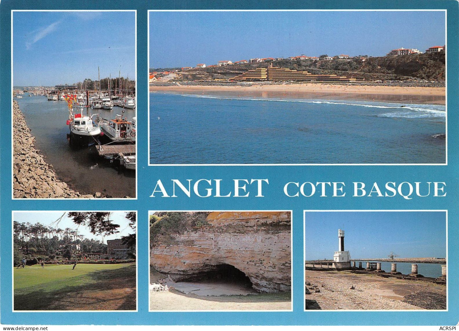ANGLET Vue Generale 4(scan Recto-verso) MA787 - Anglet