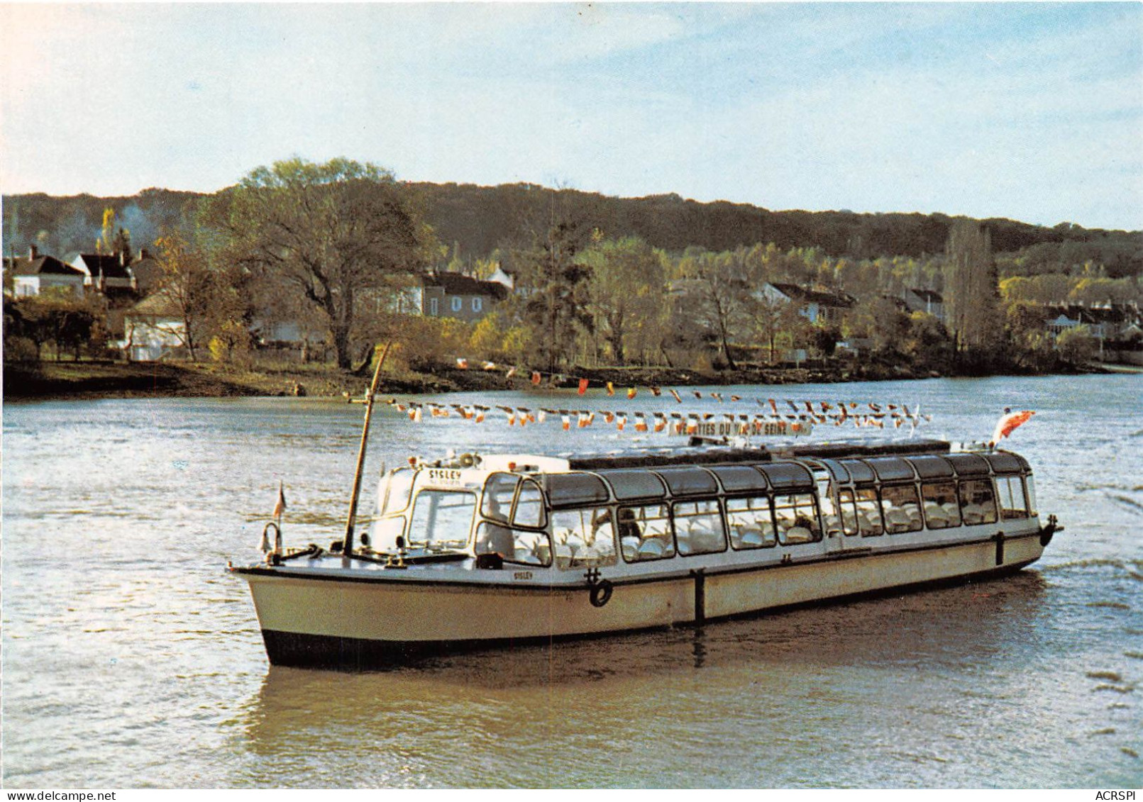 Croisieres Touristiques Sur La Seine Et L Yonne Vedette Du Val De Seine ST MAMMES 33(scan Recto-verso) MA784 - Saint Mammes