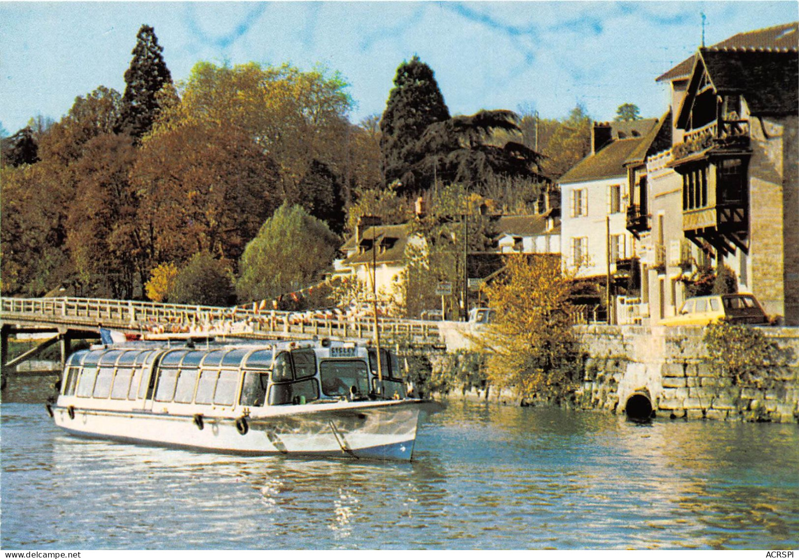 Croisieres Touristiques Sur La Seine Et L Yonne Vedette Du Val De Seine ST MAMMES 32(scan Recto-verso) MA784 - Saint Mammes