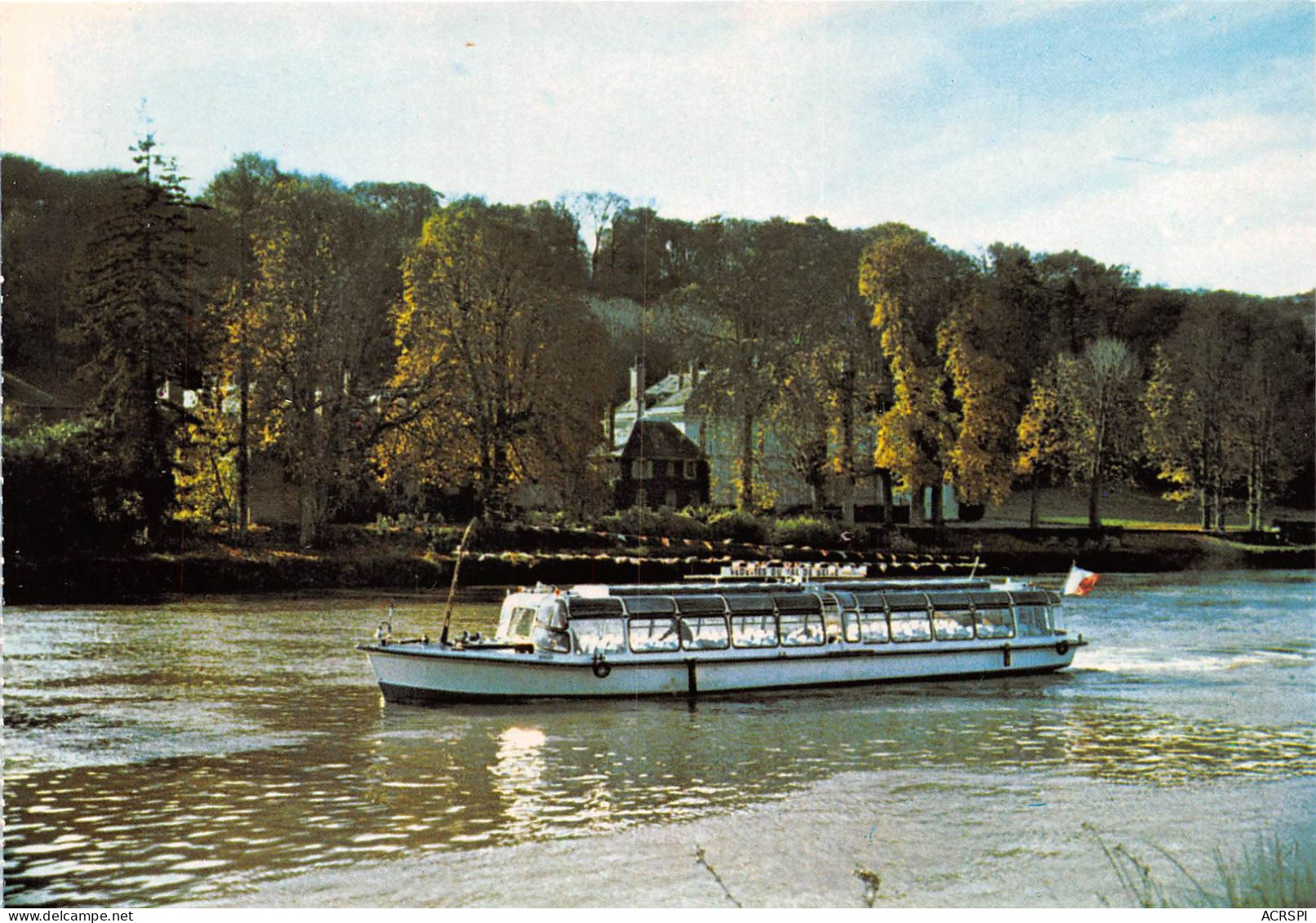 Croisieres Touristiques Sur La Seine Et L Yonne Vedette Du Val De Seine ST MAMMES 30(scan Recto-verso) MA784 - Saint Mammes