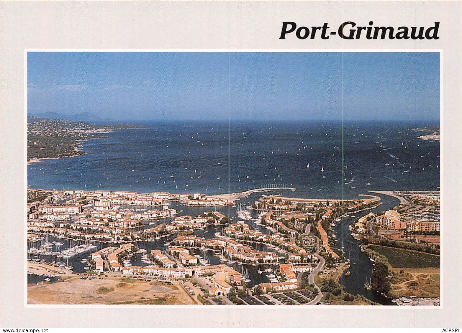 PORT GRIMAUD Cite Lacustre Realisee Par Etige Et Manera Suivant Un Projet De Francois Spoerry 11(scan Recto-verso) MA783 - Port Grimaud