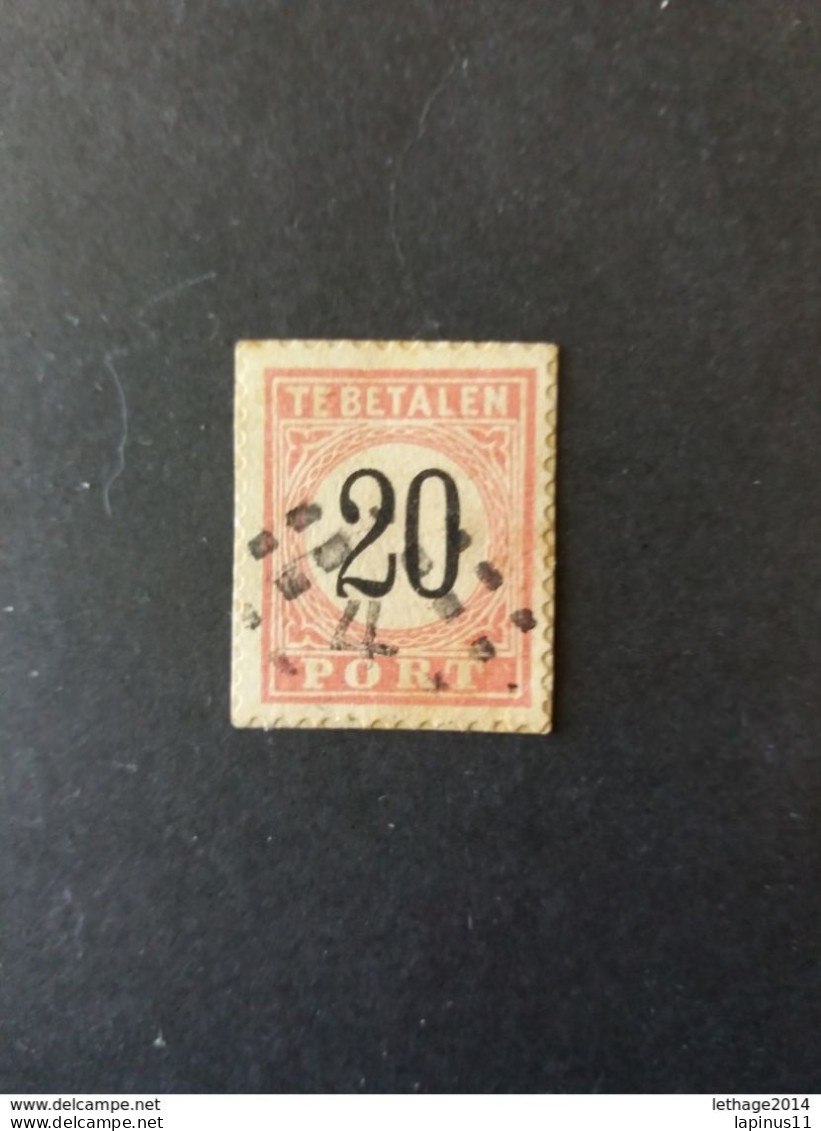 NEDERLAND PAESI BASSI INDIE ORIENTALI OLANDESI 1882 TAX FISCAL NUMERAL TYPE II FRAGMANT - Netherlands Indies